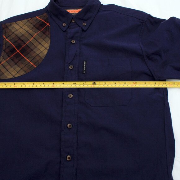 Ball and Buck Men's Hunter's Shirt LS Small Dark Blue - Picture 8 of 8